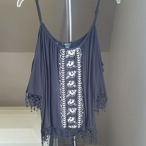 Cold Shoulder Top